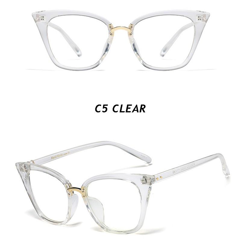 Mắt Kính Chống Bức Xạ Máy Tính Thiết Kế Thời Trang Phong Cách Retro