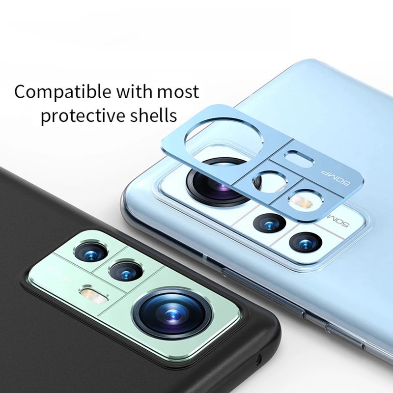 Miếng Dán Bảo Vệ Camera Sau Chống Trầy Xước Bằng Hợp Kim Nhôm Cho Xiaomi Mi 12 Pro 12X