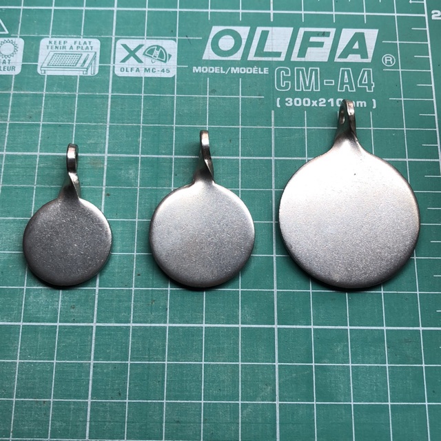 Bia inox 2,5-3-4cm