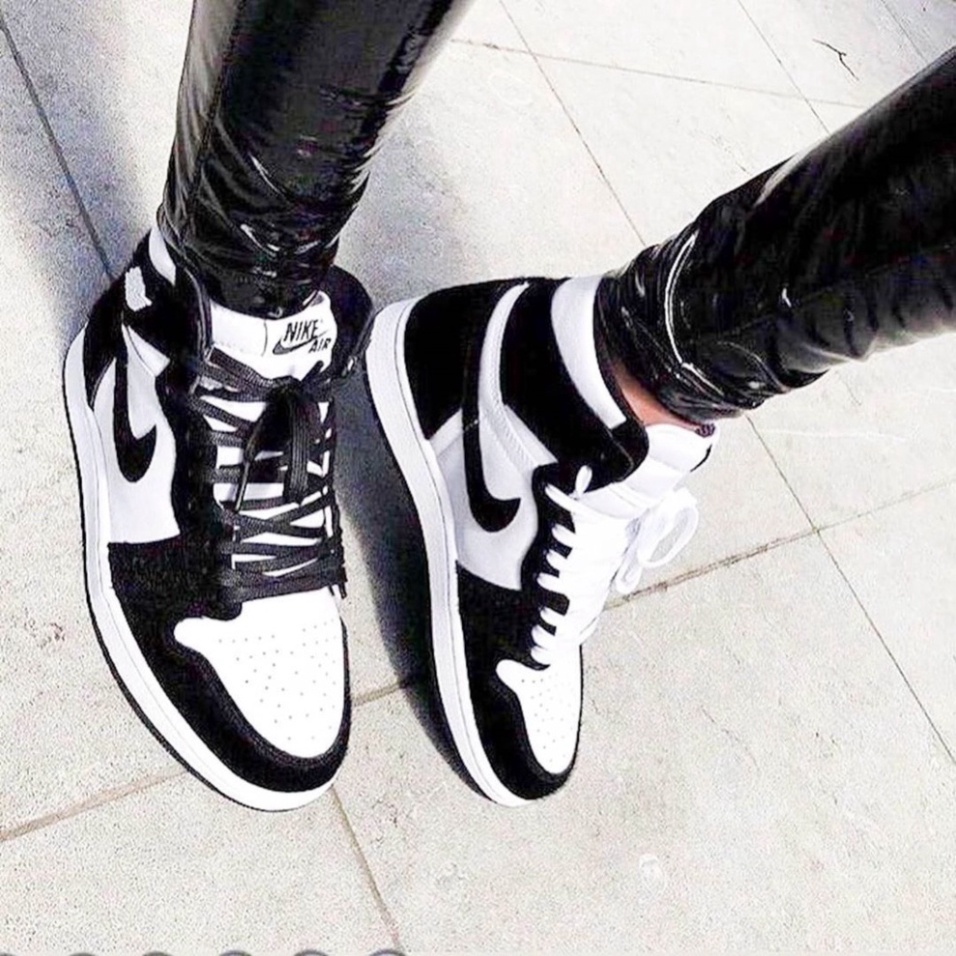 Giày Thể Thao Jordan cao cổ đen trắng, đủ size nam nữ 36-43 hàng TRUNG 11 | BigBuy360 - bigbuy360.vn