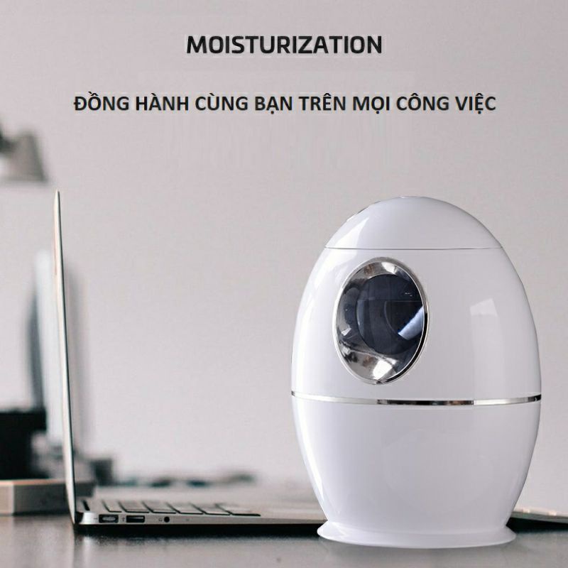 máy tạo độ ẩm Humidifier dung tích lớn 800ml - Hàng chính hãng