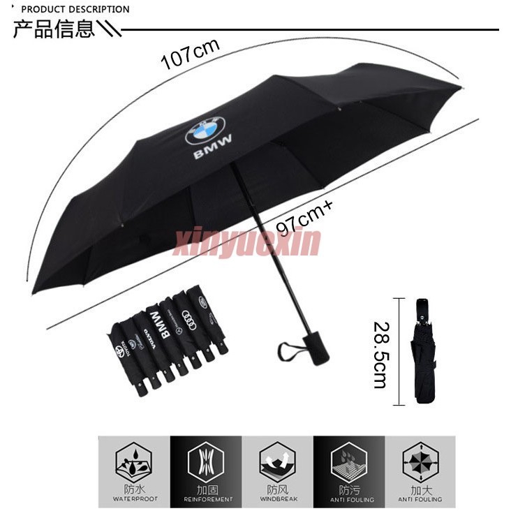 Dù Xếp Chất Lượng Cao Cho Bmw Logo E46 E60 E90 E30 E92 E93 F30 F10