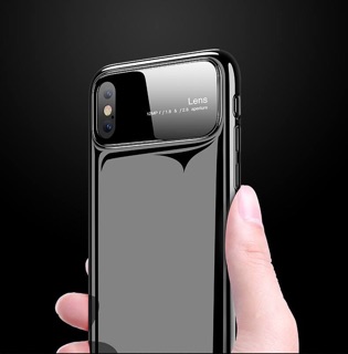 Ốp lưng lens iphone bảo vệ camera lưng bóng