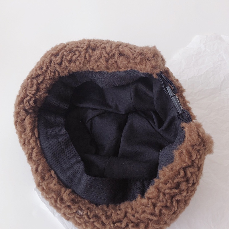 Nón len giữ ấm phong cách hip hop cho bé