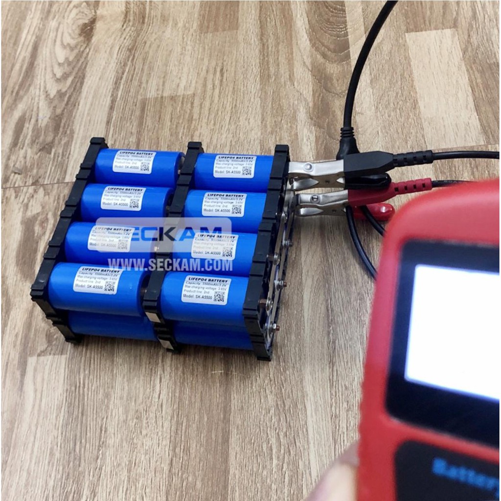Bộ pin sắt LifePO4 12V 20AH kích thước cho xe điện
