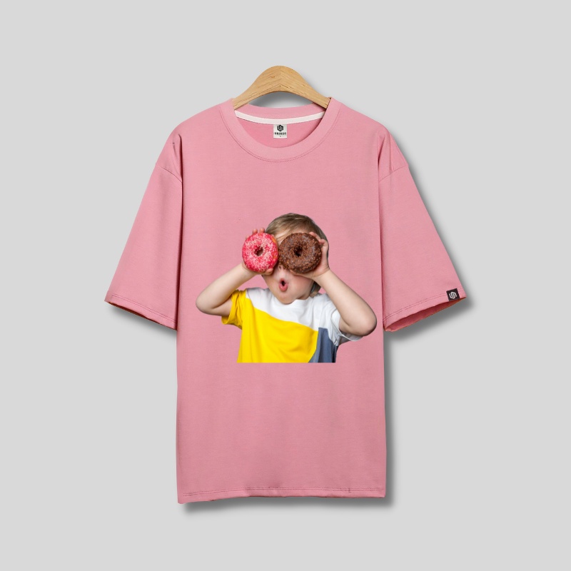 Áo thun nam nữ tay lỡ form rộng 100% cotton áo phông unisex in hình ADLV thời trang