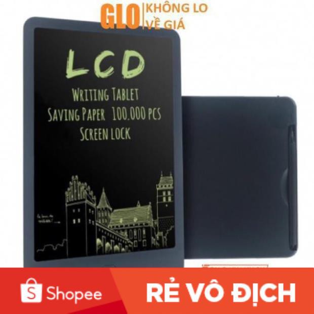 Bảng Viết Vẽ LCD Saving 8.5 Inch Có Nút Tự Xóa Thông Minh - Cho Bé Tập Viết - Vẽ (MSP DC4459)