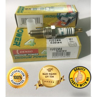 Bugi cao cấp DENSO iridium IU22 cho xe Wave RSX, Click-I, Future II, Lead, Luvias, Nouvo LX, SYM Excel . . .