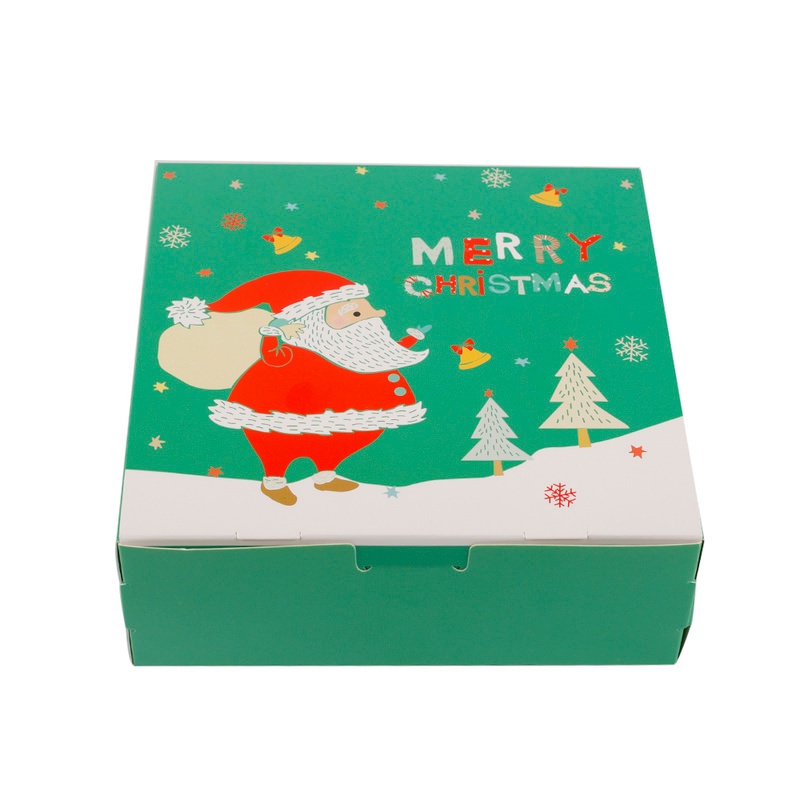 Hộp đựng bánh kẹo hình ông già noel/người tuyết chất lượng cao thân thiện với môi trường