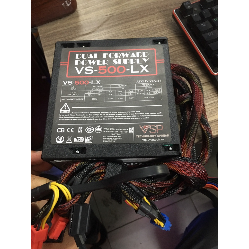 Nguồn Dual Power Supply VS 500 -LX