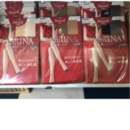 Quần tất Sabrina Natural/Shape Fit Nhật Bản màu da chân, màu đen size M L LL shopnhatlulu