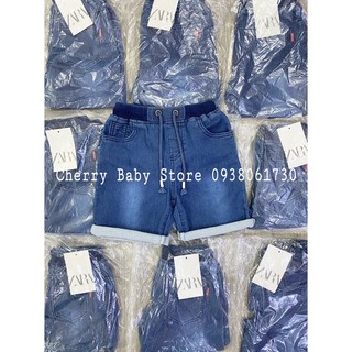 Quần đùi jean mềm Zara boy