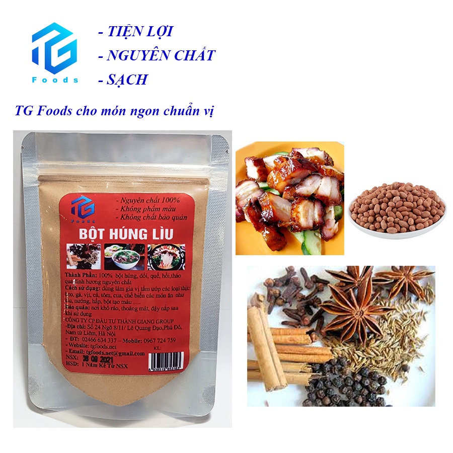 Bột húng lìu [Bí quyết cho món ngon tuyệt hảo] [Rẻ vô địch] date mới nhất TG FOODS