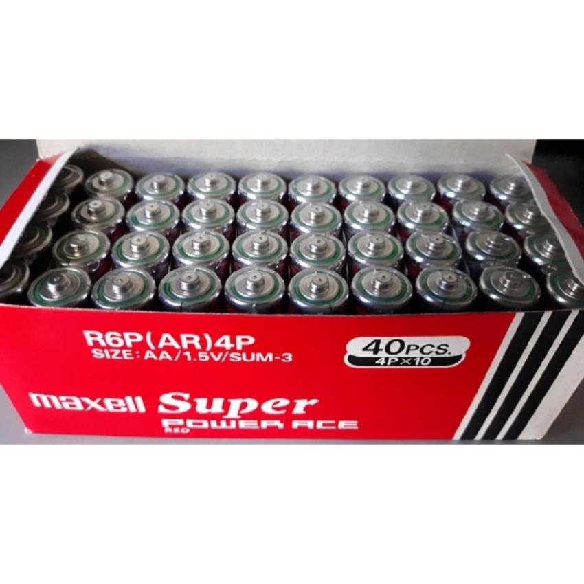 Pin Tiểu AA Maxell Chính Hãng - Vĩ 4 viên - Hàng Indonesia