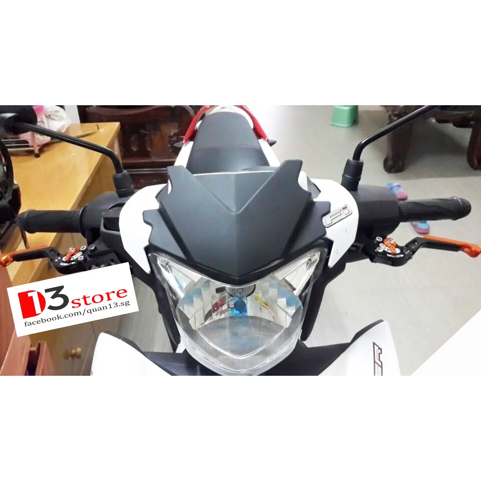 Ốp Đầu Đèn Nhựa Indo Dành Cho Exciter 150cc - HOA VĂN CÓ THỂ KHÁC NHAU CHO MỖI LÔ HÀNG