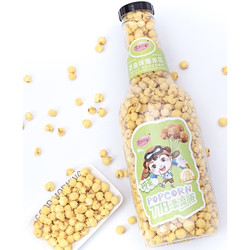 Chai bỏng Ngô siêu tốc khổng lồ ăn mãi không hết đây ak