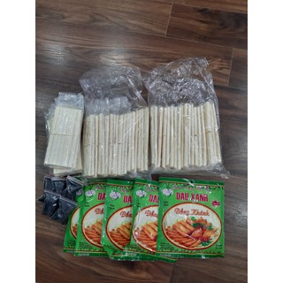 Combo 5 set bò bía cuốn được 150 chiếc kèm quà tặng