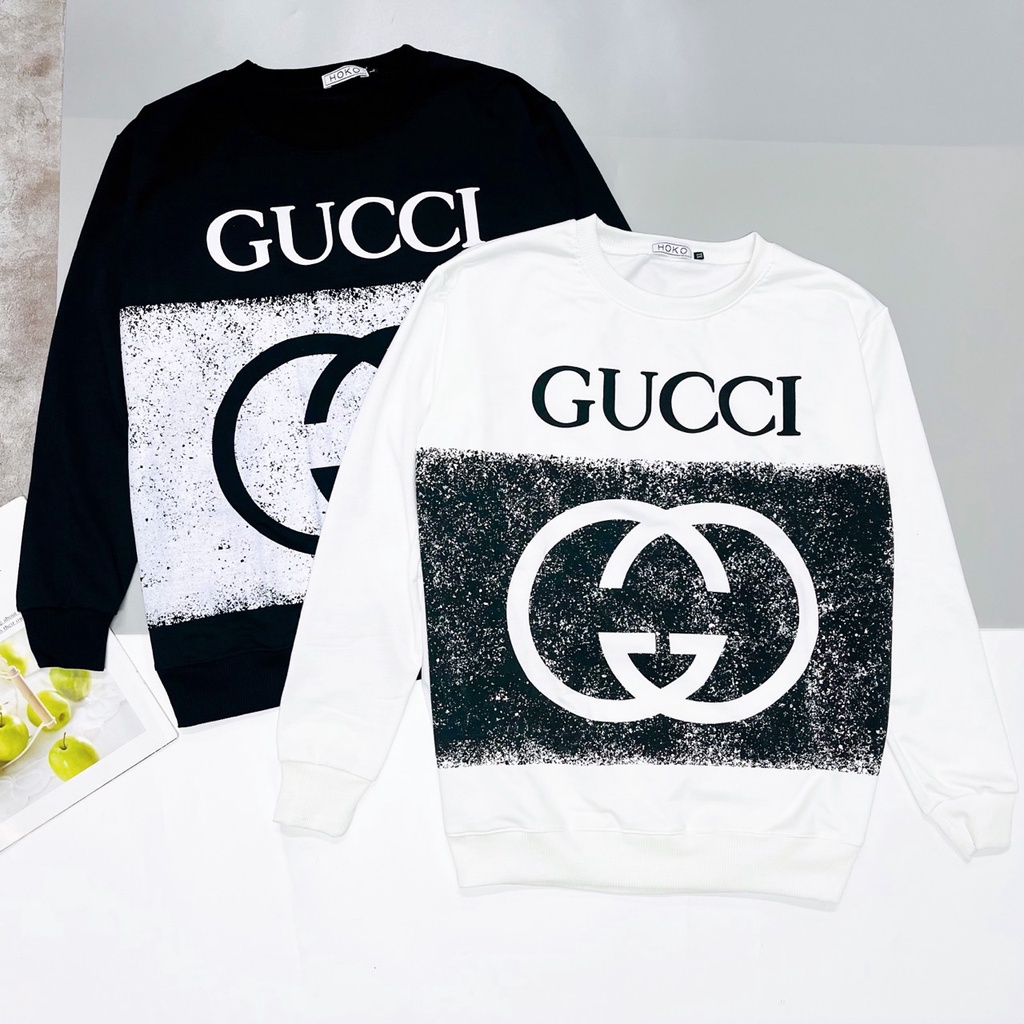 Áo thun nam tay dài GUCCI, cao cấp trẻ trung năng