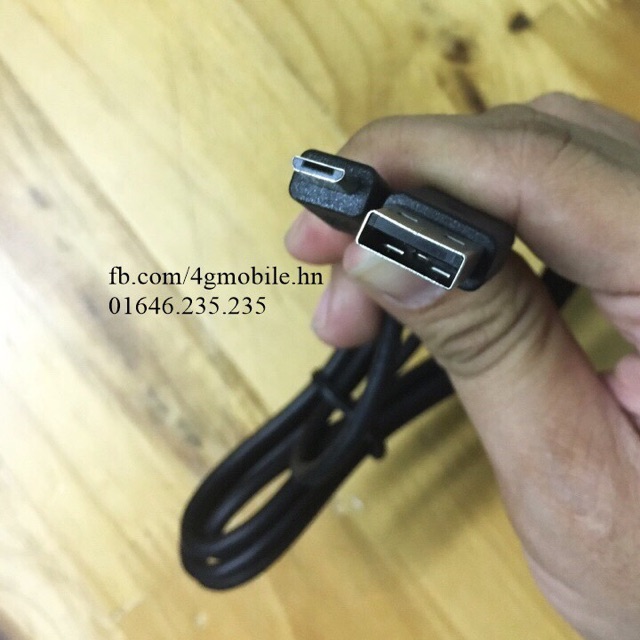 Cáp BlackBerry chính hãng: cáp Micro USB