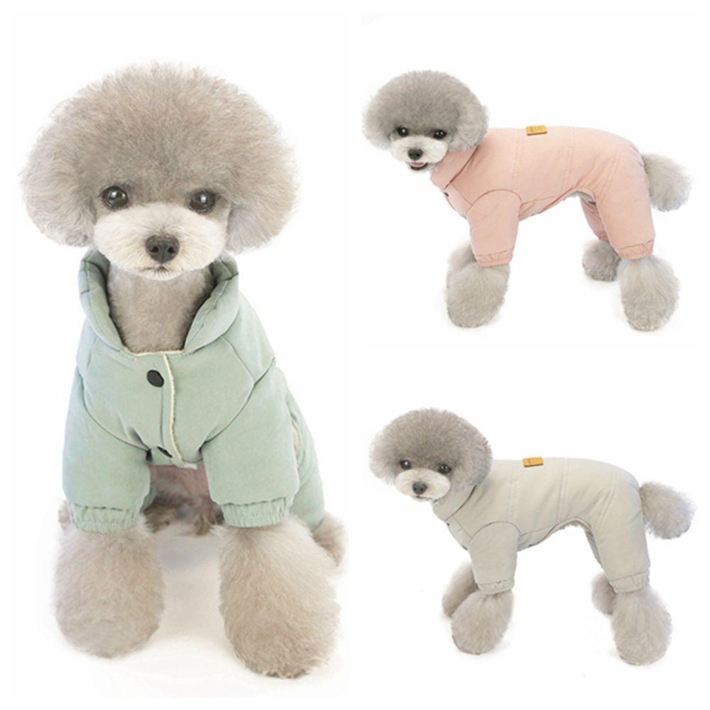 Áo Khoác Phao Dày Dặn Dễ Thương Cho Thú Cưng