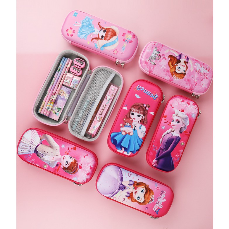 HỘP BÚT CÔNG CHÚA NHIỀU MẪU SIZE TO