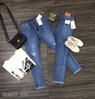 Jean dài cào bigsize dưới 75kg