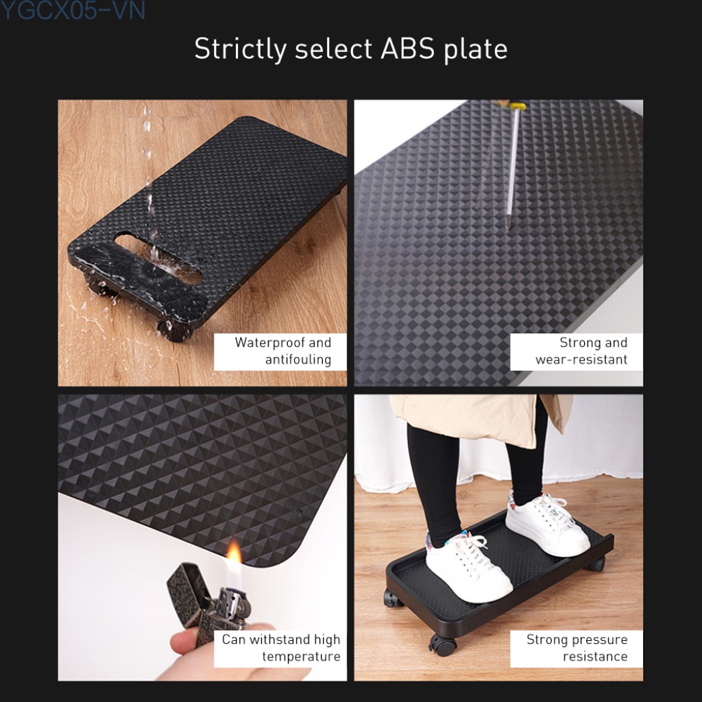 Orico Giá Đỡ Cpu Máy Tính Để Bàn Có Bánh Xe Khóa Tiện Dụng Ốp | BigBuy360 - bigbuy360.vn