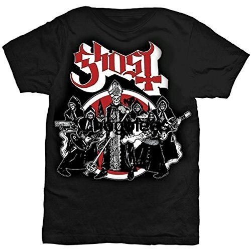 Áo Thun Đen Tay Ngắn Cổ Tròn In Logo Ghost B C'S Thời Trang Mùa Hè Cho Nam