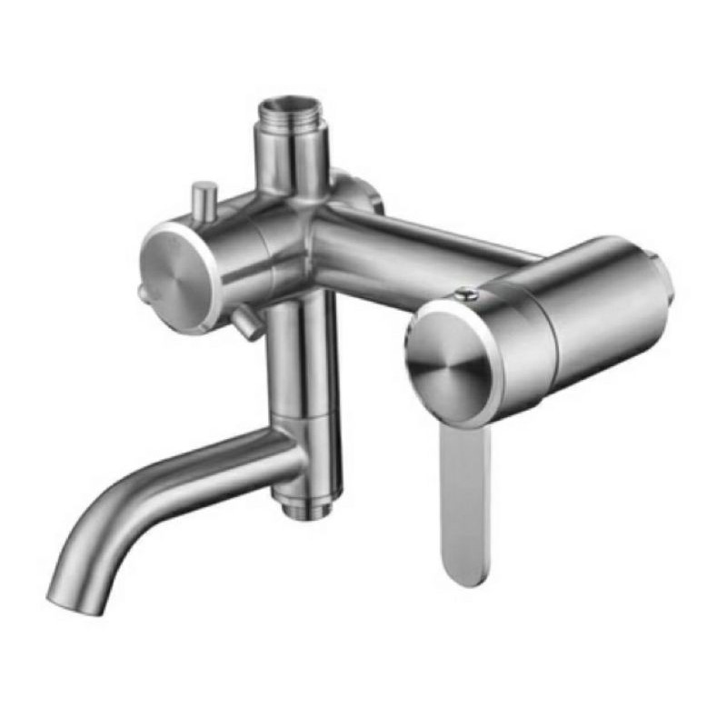 Sen Cây Tắm Đứng vuông nóng lạnh inox 304 cao cấp, củ sen nặng 2.5kg bảo hành 3 năm