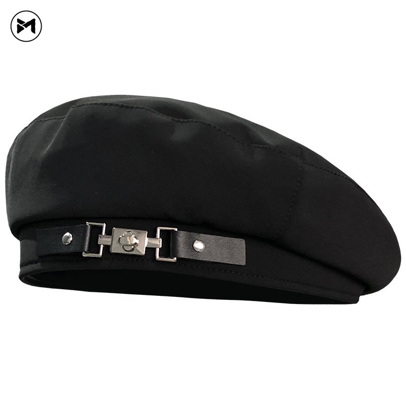 Mũ Beret Cotton Không Vành Phong Cách Cổ Điển
