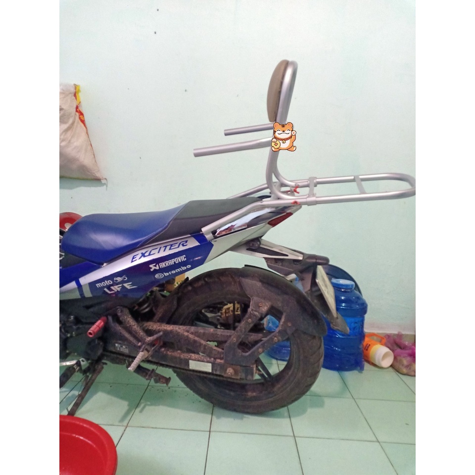 Baga phượt xe Exciter 150 phiên bản 2023.Mẫu mới có thể tháo rời tay vịn