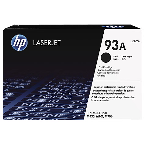 [FREESHIP 99K]_Mực in HP 93A Black Original LaserJet Toner Cartridge (CZ192A) - Hàng