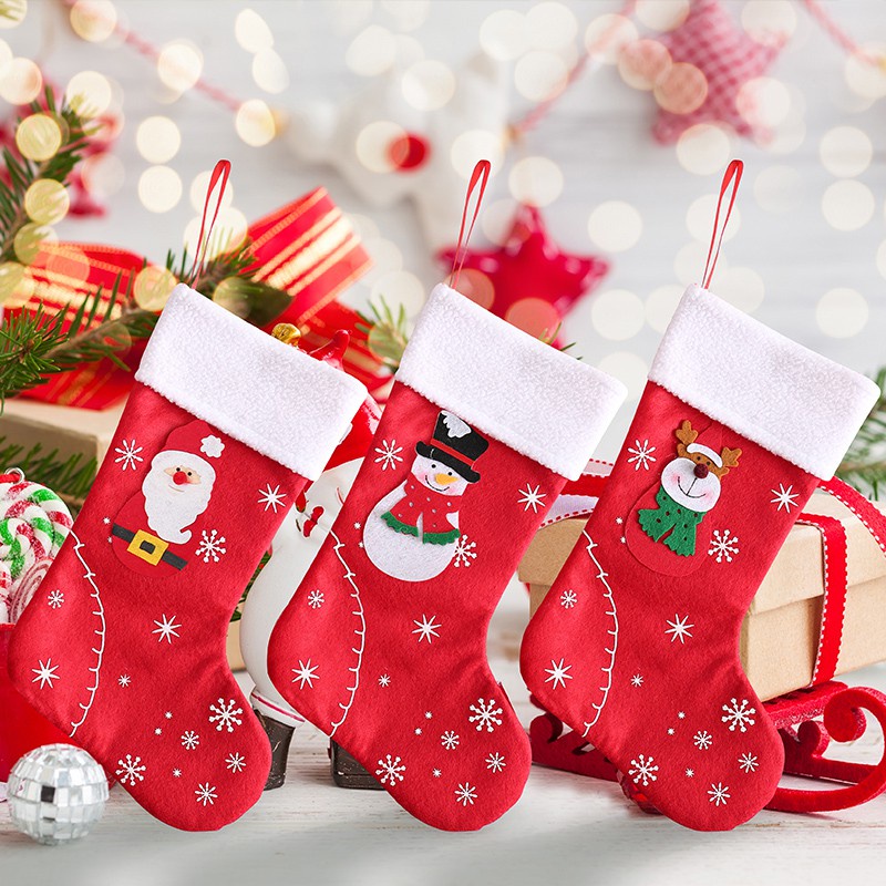 Tất Treo Đựng Quà Giáng Sinh / Năm Mới Trang Trí Cây Thông Noel