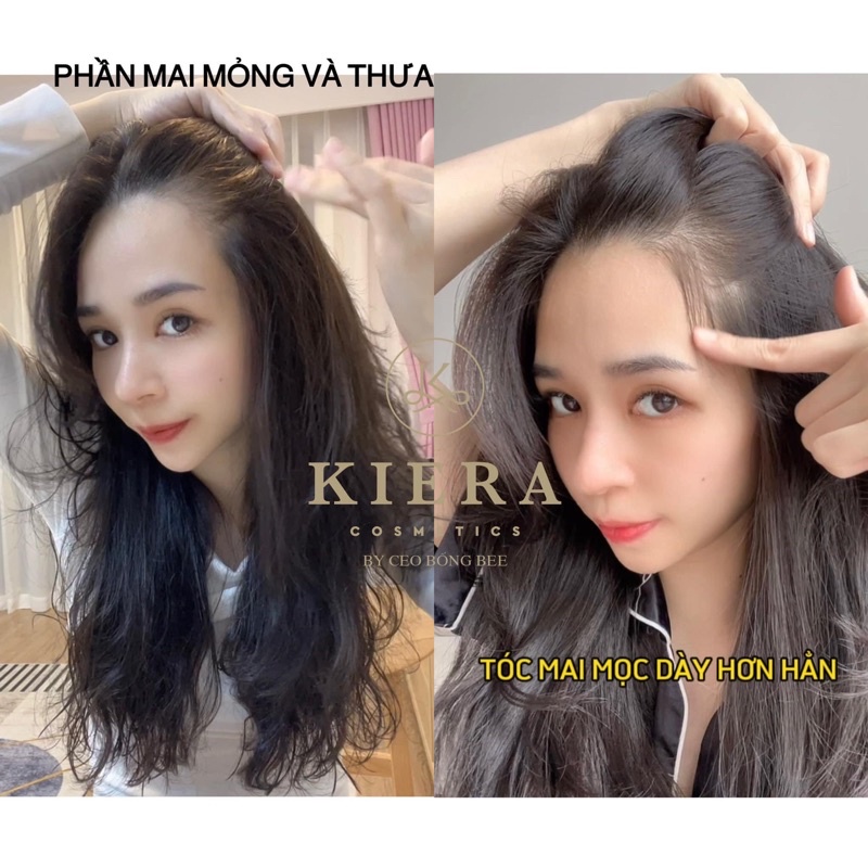 KIERA bộ dầu gội ủ xả bơ dừa giảm rụng ,kích mọc tóc,chống bết