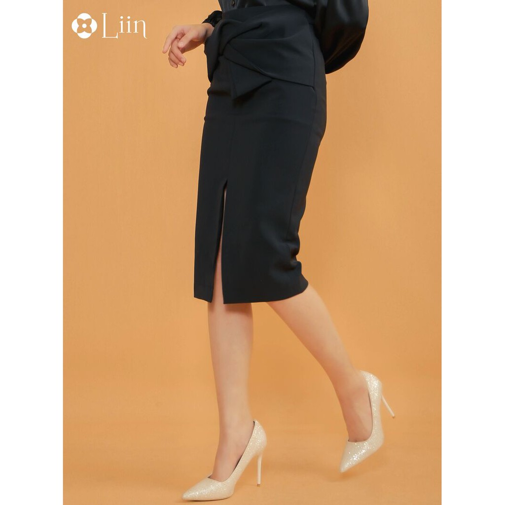 [Mã WABRM50 giảm 15% đơn 99k] Chân váy nữ Linbi bút chì dáng dài, công sở thanh lịch, hiện đại liin clothing J4121 | BigBuy360 - bigbuy360.vn