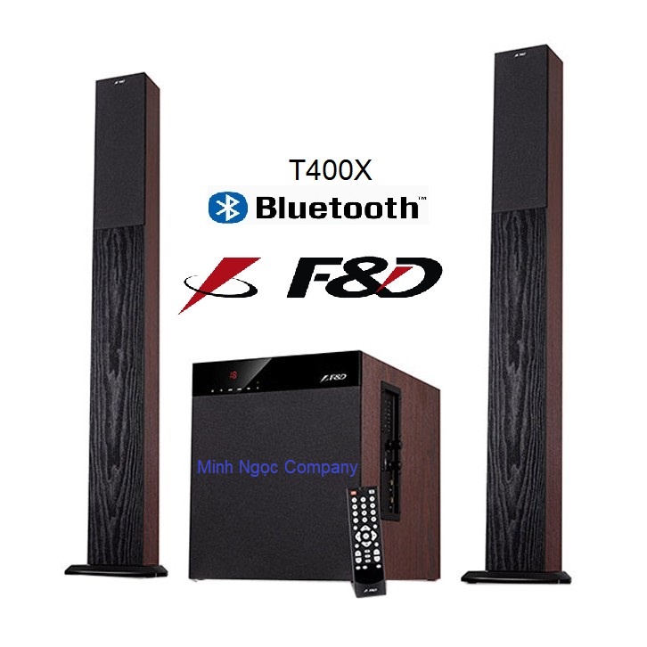 Loa Soundbar Bluetooth cao cấp Fenda T400X (có khe cắm USB/thẻ nhớ/Bluetooth/điều khiển ) - Hàng chính hãng