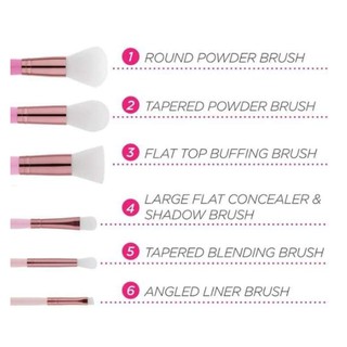 Cọ BH COSMETIC Mini Pink Perfection
