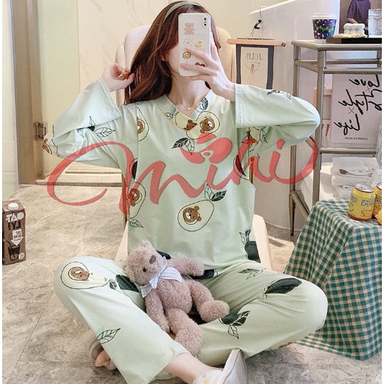 Đồ bộ cho con bú ti CỔ TIM - CT Đồ ngủ bầu đẹp sau sinh - Quần áo bà bầu mặc nhà cho mẹ thời trang mùa hè giá rẻ Bigsize
