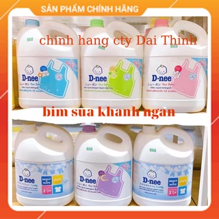 Nước giặt xả quần áo Dnee Đại Thịnh chính hãng 3000ml thơm lâu mềm vải