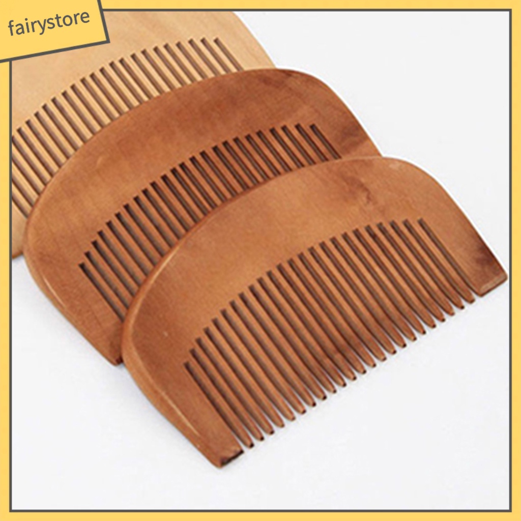 [Hàng mới về] Set 2 lược gỗ chống tĩnh điện chăm sóc tóc tiện dụng
