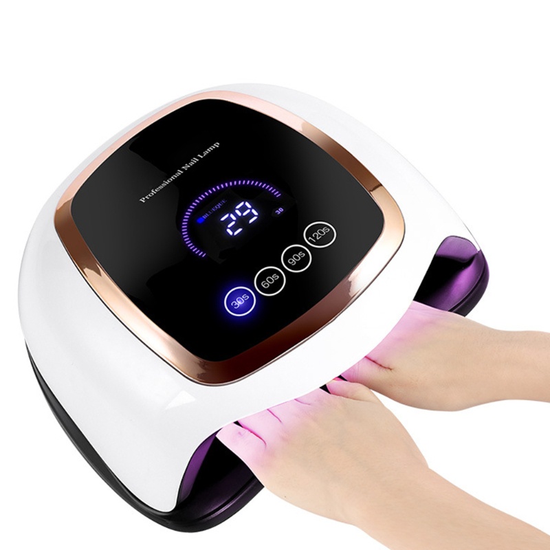 Máy Sấy Khô Sơn Móng Tay Bằng Tia UV 168W Có Cảm Biến Chuyển Động 4 Chế Độ Hẹn Giờ