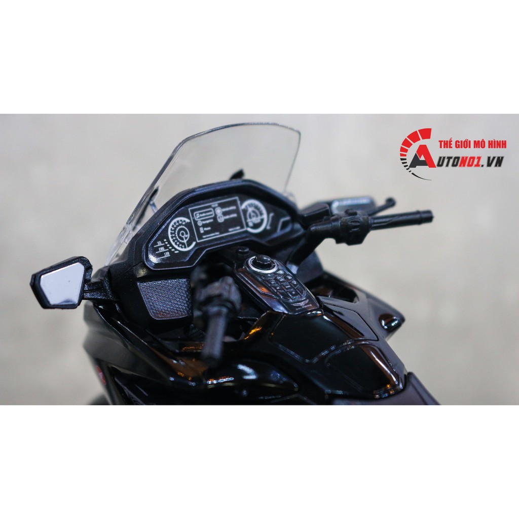 MÔ HÌNH XE HONDA GOLDWING 2020 BLACK 1:12 WELLY 7491