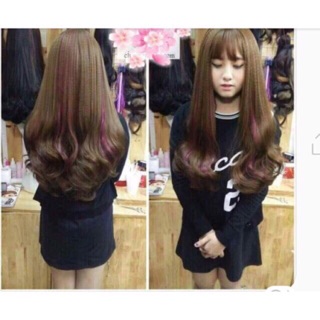 Nguyên đầu móc line hồng- hình thật- tặng chùm đầu lưới