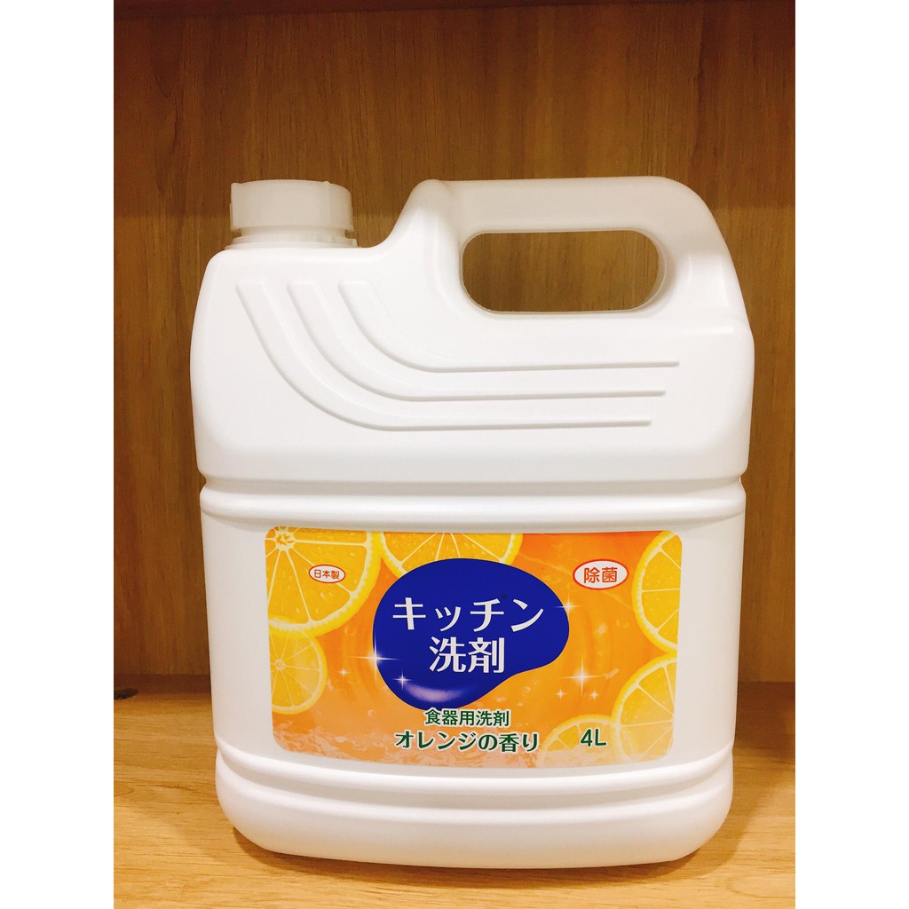 Nước rửa bát can 4l Nhật bản