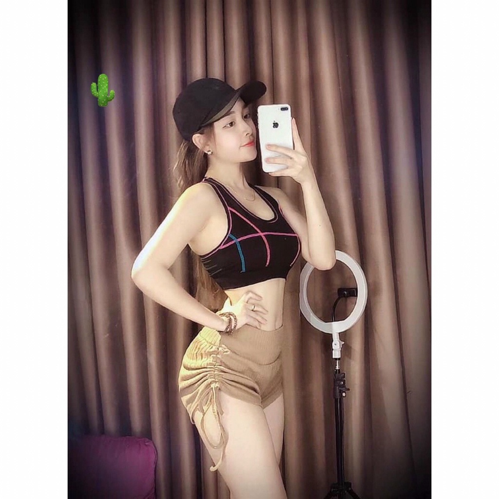 Quần rút dây hông nữ 4 màu