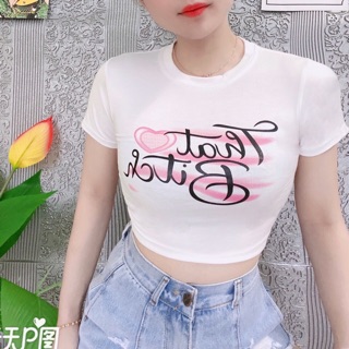 Áo croptop THAT BITCH ( kèm anh that)