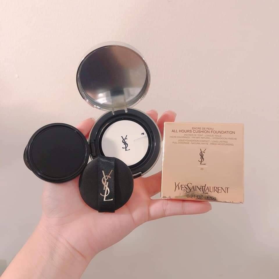 [MINISIZE] YSL Phấn Nước Le Cushion Encre De Peau Luminous Matte Cushion Foundation (Tone 20)