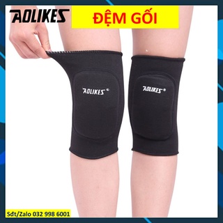 Ssửa [Nhiều mẫu] Băng đầu gối có đệm thể thao Aolikes 0219 siêu êm (1 đôi) chinhhang