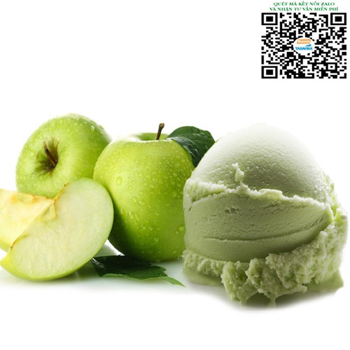 Mứt táo xanh - Rubicone Green Apple 3KG - Nguyên liệu làm kem, bánh ngọt hương vị Táo xanh - Vua Kem