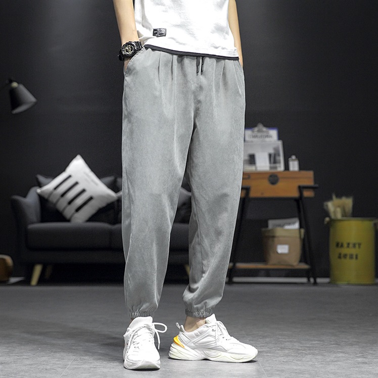 Quần Dài Vải Mỏng Kiểu Hàn Quốc Thiết Kế Trẻ Trung Cho Nam Size M-4Xl | BigBuy360 - bigbuy360.vn
